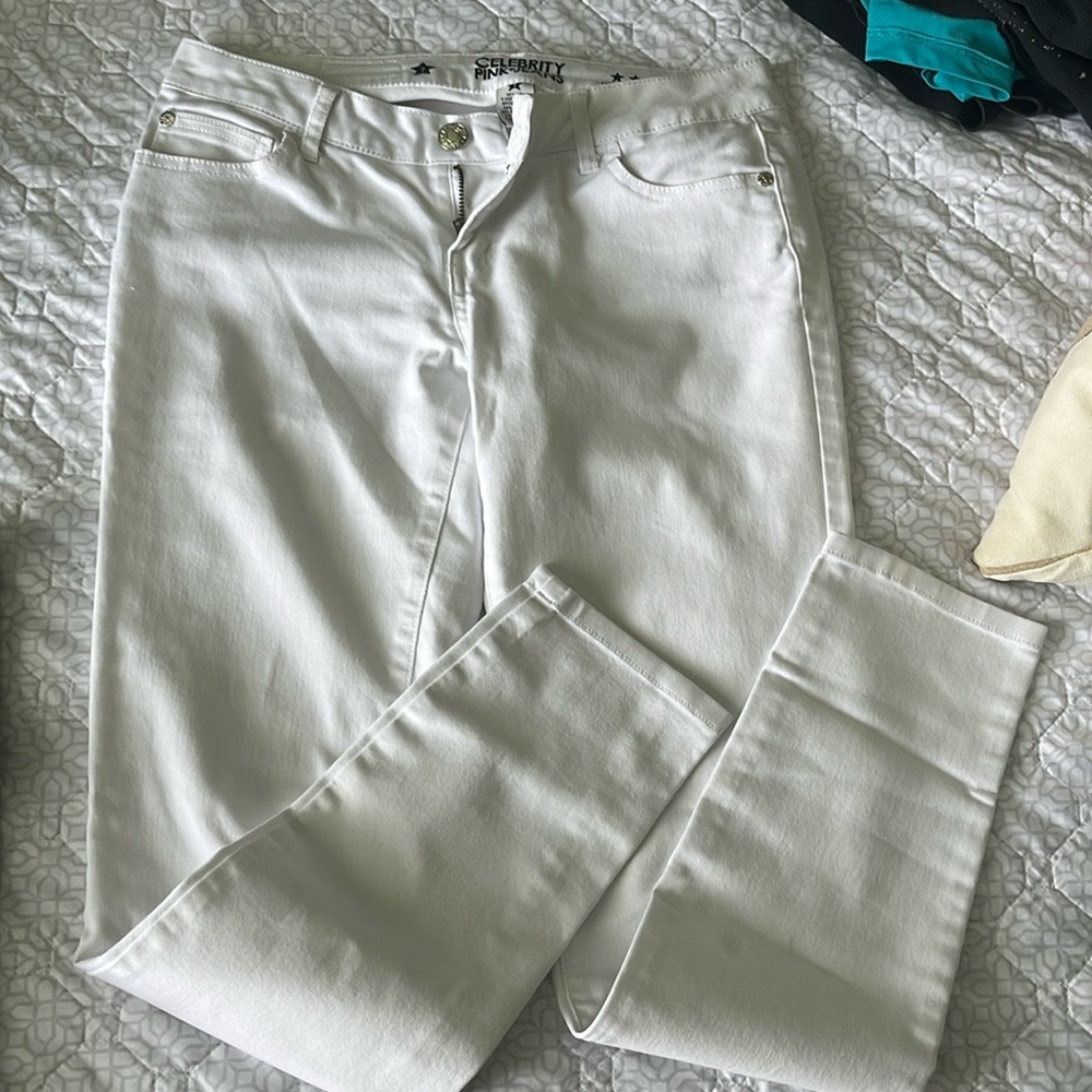 While low rise jeans